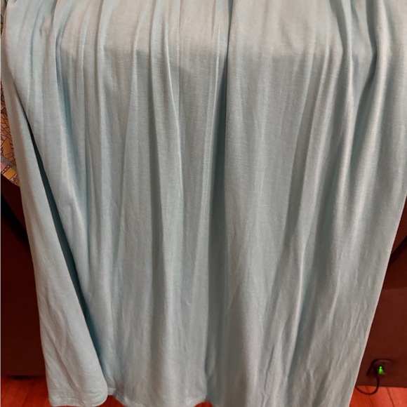 Chico's‎ Soft Blue Cold Shoulder Boho Relaxed Fit LagenLook Dress Size 3 - Picture 4 of 8